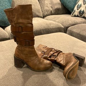 Blowfish Malibu brown boots, size 7.5 US